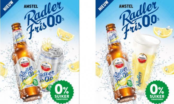Amstel Radler 0.0% fris Amstel Radler 0.0% fris